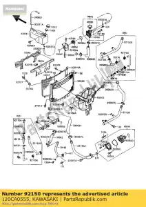 kawasaki 120CA0555 wspólne gniazdo ?rubowe - Dół