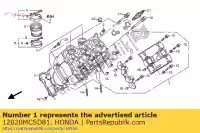 12020MCSD81, Honda, head assy., l. cylinder honda st pan european a  st1300 st1300a 1300 , New