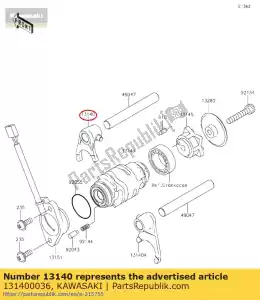 Kawasaki 131400036 przesuni?cie wide? - Dół