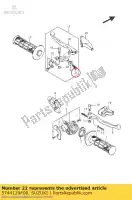 5744129F00, Suzuki, Adjuster wire suzuki dr dr z 125 400 2000 2001 2002 2003 2004 2005 2006 2007 2008 2009 2010 2012 2014 2015 2016, New