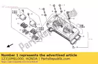 12310MEL000, Honda, cover assy., cylinder head honda cbr 1000 2004 2005 2006 2007, New