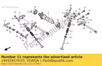 14431KCY670, Honda, rami? c, wahacz honda xr  r xr400r trx400ex fourtrax sportrax 400 , Nowy