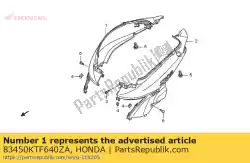 Here you can order the no description available at the moment from Honda, with part number 83450KTF640ZA:
