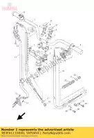 3B3F61110000, Yamaha, stuur yamaha xf 50 2007 2008 2009, Nieuw