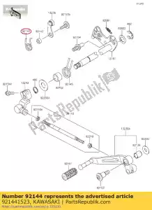 Kawasaki 921441523 spr??yna, pozycja przek?adni - Dół