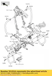 Qui puoi ordinare bullone, flangiato, 10x25 vn1500-g1 da Kawasaki , con numero parte 921511380: