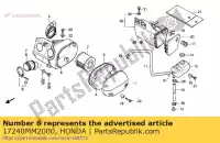 17240MM2000, Honda, tube air / c joint honda cmx rebel c cmx450c 450 , Nouveau