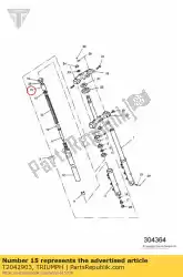 Tutaj możesz zamówić odst? Pnik od Triumph , z numerem części T2042903: