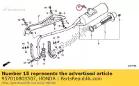 957010803507, Honda, ?ruba, ko?nierz, 8x35 honda  cbf crf gl r nc21-100 (g) japan rvf trx vfr vt vtr xl xr 50 70 110 125 250 400 700 750 1000 1100 1500 1986 1988 1994 1995 1996 1997 1998 1999 2000 2001 2002 2003 2005 2006 2007 2008 2009 2010 2011 2012 2013 2014 2018 2019 2020, Nowy