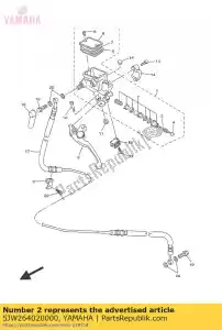 yamaha 5JW264020000 kit de cilindro, maestro (embrague) - Lado inferior