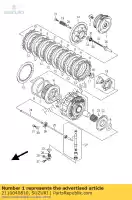 2110040810, Suzuki, engrenagem, dr primário suzuki vz intruder m1500 vz1500 1500 , Novo