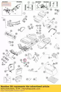 ktm 60416062000 sensore di spostamento della ruota - Il fondo