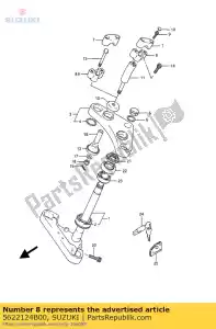 Suzuki 5622124B00 titular, lh - Lado inferior