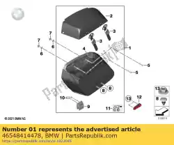 softbag, juist van BMW, met onderdeel nummer 46548414478, bestel je hier online: