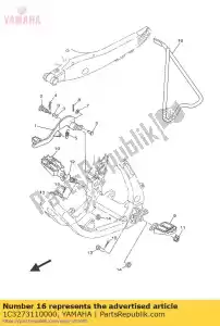 yamaha 1C3273110000 staan, kant - Onderkant