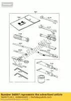 560071261, Kawasaki, toolkit kawasaki el 250, Nieuw