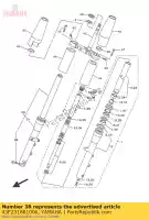 43F231881000, Yamaha, joint torique yamaha  ajs dt fzr fzs mt trx wr xj xsr xt xvs yp yz yzf  125 250 400 600 650 660 690 700 850 900 950 1100 1300 1986 1987 1988 1989 1990 1991 1992 1993 1994 1995 1996 1997 1998 1999 2000 2001 2002 2003 2004 2005 2006 2007 2008 2009 2010 2011 2012 2014 201, Nouveau