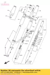 Qui puoi ordinare o-ring da Yamaha , con numero parte 43F231881000: