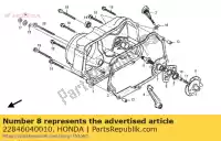 22846040010, Honda, Bout, koppeling afstellen honda (b) usa (e) england belgium crf general export england australia france germany xr 50 70 1950 1951 1952 1953 1954 1955 1956 1957 1958 1959 1960 1961 1962 1963 1964 1965 1966 1967 1968 1969 1970 1971 1972 1973 1974 1975 1976 1977 1978 1979 1980 1981 , Nieuw