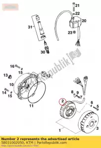 ktm 58031002050 statore sciolto '13 - Il fondo