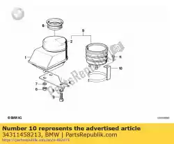 houder (tot 12/1992) van BMW, met onderdeel nummer 34311458213, bestel je hier online:
