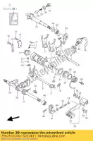 2562102C00, Suzuki, Arm, achteruit shi suzuki lt f 160 2003 2004 2005 2007, Nieuw