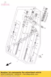 onder beugel comp van Yamaha, met onderdeel nummer 52SF33400200, bestel je hier online: