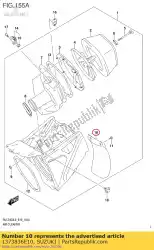 Qui puoi ordinare parafango da Suzuki , con numero parte 1373836E10: