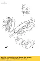 1138020H00, Suzuki, conducto, cinturón cooli suzuki ux 125 150 2008 2010 2011, Nuevo