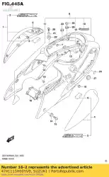 Aquí puede pedir spoiler de cubierta de Suzuki , con el número de pieza 4741115H00YVB: