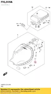 suzuki 0932110033 cushion - Bottom side