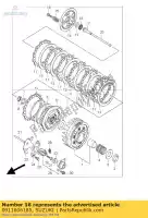 0911606185, Suzuki, ?ruba 6x30 suzuki vl volusia  z dl vstrom u3 vl800 vl800z dl650 v strom 800 650 , Nowy