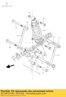 6210031F00, Suzuki, Absorber assy, ??r suzuki gsf 600 2000 2001 2002 2003 2004, Nieuw