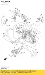 Here you can order the cushion,fuel ta from Suzuki, with part number 4461213600: