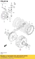 Qui puoi ordinare ingranaggio, prima da Suzuki , con numero parte 2120002B41: