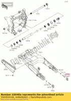 330400018, Kawasaki, Catena di regolazione, rh zx1400a6f kawasaki  z zzr 1000 1400 2006 2007 2008 2009 2010 2011 2012 2013 2014 2015 2016 2017 2018 2019 2020 2021, Nuovo