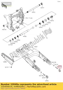 kawasaki 330400018 ?a?cuch nastawczy, prawy zx1400a6f - Dół