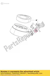 Piaggio Group 62474200VG cover - Bottom side