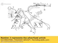 GU19603480, Piaggio Group, throttle moto-guzzi california iii carburatori california iii carburatori carenato california iii iniezione gt le mans nevada quota s sp sp iii strada targa v x 350 500 650 750 1000 1985 1986 1987 1988 1989 1990 1991 1992 1993, New