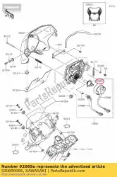 Ici, vous pouvez commander le ampoule, 12v35 / 35w auprès de Kawasaki , avec le numéro de pièce 920690086: