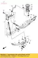 2GHW00425000, Yamaha, kit de cilindro, mestre yamaha fz fzr 750 1000 1987 1988, Novo