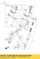 4FPF34111000, Yamaha, carrera, pelota 1 yamaha  tt r xc yb ybr 50 125 2005 2006 2007 2008 2009 2010 2011 2012 2013 2014 2015 2016 2017 2018 2019 2020 2021, Nuevo