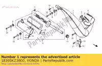 18300KZ3B00, Honda, no hay descripción disponible en este momento honda cr 250 1997 1998, Nuevo