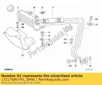 17217686745, BMW, oil cooler bmw  1200 1996 1997 1998 1999 2000 2001 2002 2003 2004, New