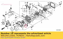 Here you can order the bolt, sealing, 8mm from Honda, with part number 90024612000: