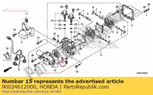 honda 90024612000 bout, afdichting, 8 mm - Onderkant