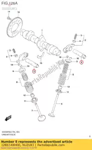 suzuki 1286148H00 wa?, zawór rok - Dół