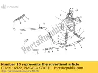 GU29116922, Piaggio Group, unión 90 ° moto-guzzi california nevada sport carburatori strada t5 750 850 1000 1100 1993 1994 1995, Nuevo