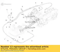 675235, Piaggio Group, pasek blokuj?cy piaggio fly rp8c52100 rp8c52300 zapc526b 50 2012 2014 2016 2017 2018, Nowy