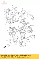 5FL125900000, Yamaha, montagem de condução yamaha yzf r 700 7, Novo